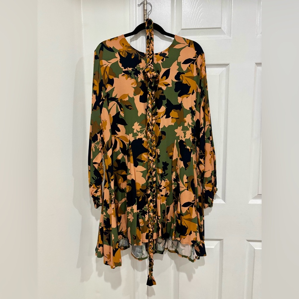 Vici Floral Long Sleeve Dress - XL